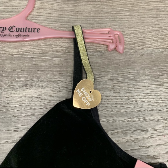 NWT Juicy Couture Velvet Holiday Bodysuit - Picture 4 of 6
